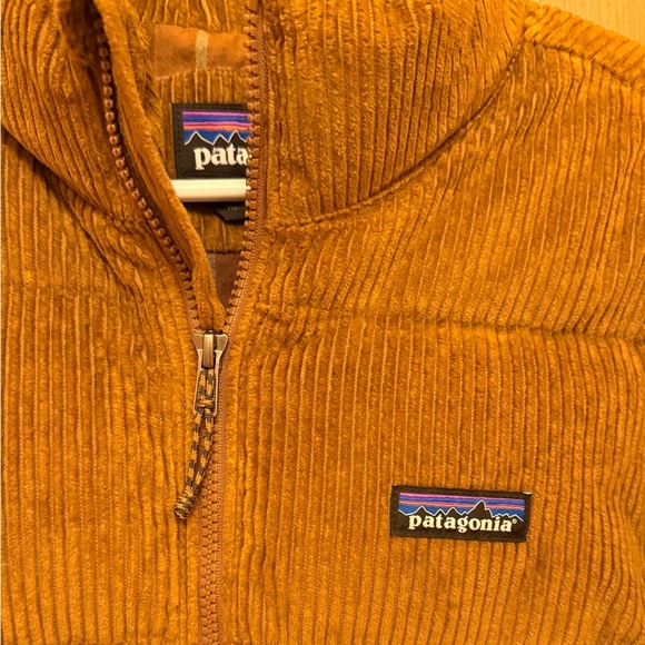 Patagonia Women's Cord Fiord Jacket NWT Discontinued Shelter Brown Color M - Picture 4 of 9